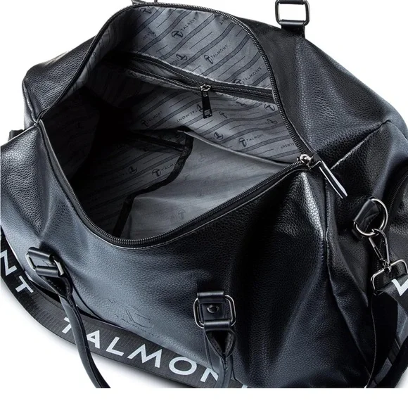 Talmont Duffle leather Bag with Shoe Compartment - Picture 4 of 15